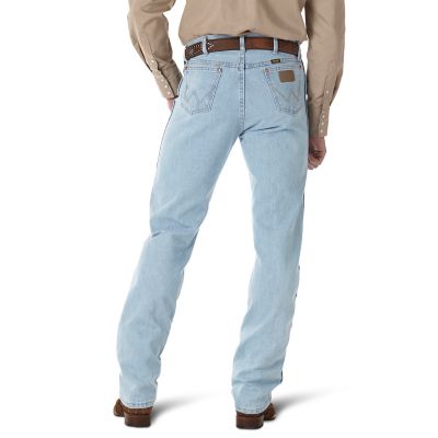 Image showing 1 th Wrangler Men's Classic Fit High-Rise Cowboy Cut Denim Jeans