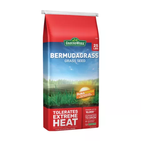 GroundWork Bermudagrass Grass Seed 25 lb 10 000 sq ft. Grass Seed