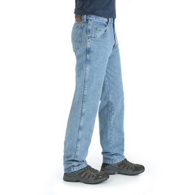 Wrangler Men's Relaxed Fit High-Rise Rugged Wear Jeans