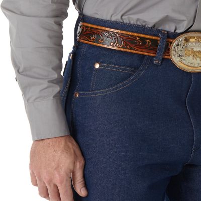 Image showing  Men's Relaxed Fit High-Rise Cowboy Cut Jeans
