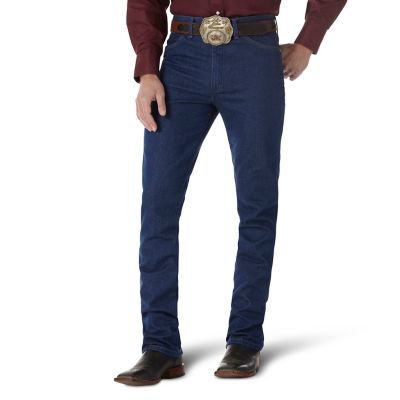 Wrangler Men's Slim Fit High-Rise Cowboy Cut Jeans