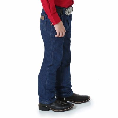Image showing  Boys' Original Fit High-Rise Cowboy Cut Jeans, 13MWZJP
