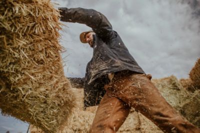 Image showing  Men's Loose Fit Firm Duck Double-Front Utility Work Pant