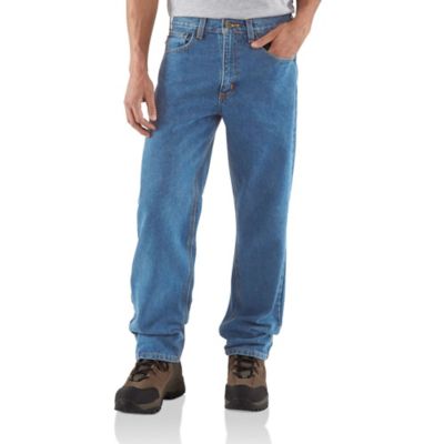 Carhartt Men's Straight Leg Relaxed Fit Work Jeans