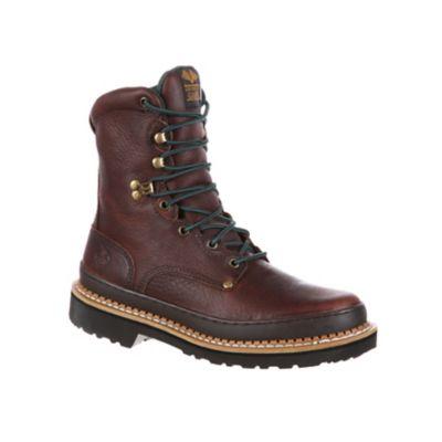 comfortable lace up work boots