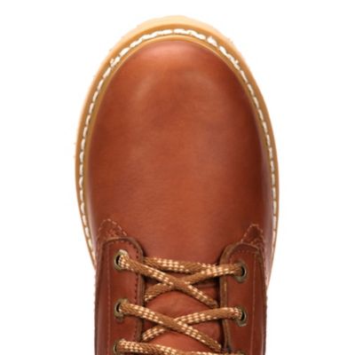 Image showing 2 th Georgia Boot Men's Barracuda Gold Wedge Round Toe Work Boots, 8 in.