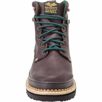 Image showing 3 th Georgia Boot Men's Lace-Up Giant Work Shoes, 6 in.