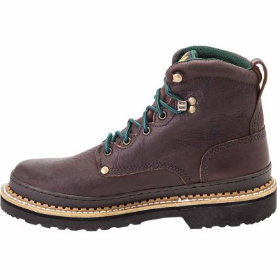 Image showing 5 th Georgia Boot Men's Lace-Up Giant Work Shoes, 6 in.