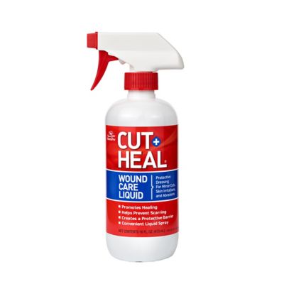 Cut-Heal Multi+Care Liquid Pet Wound Spray, 16 oz.