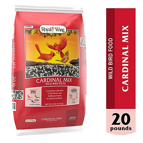 Royal Wing Cardinal Mix Wild Bird Food, 20 lb.