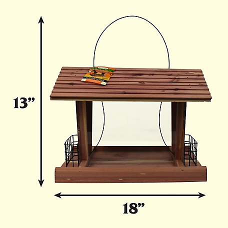 Royal Wing Cedar Hanging 2-in-1 Bird Bath and Feeder, 4 lb. Capacity at  Tractor Supply Co.