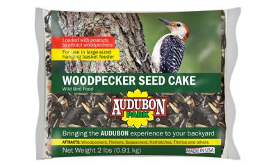 Audubon Park Woodpecker Wild Bird Food Seed Cake
