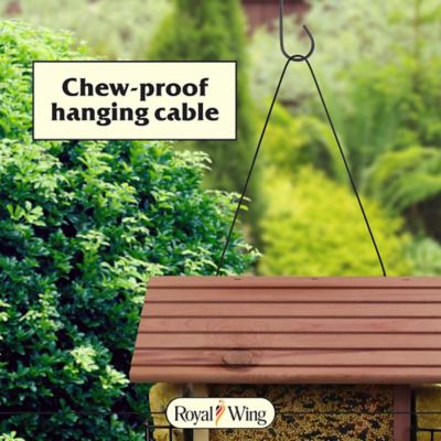 Image showing  3.75 lb. Cedar Snack Shack Bird Feeder