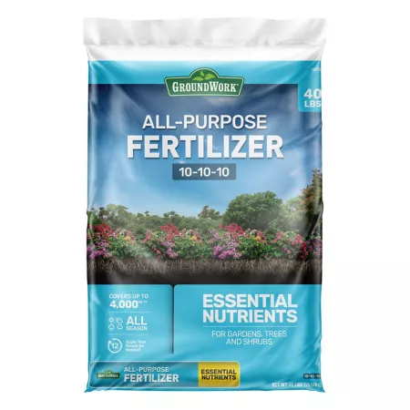 GroundWork All Purpose Fertilizer 10-10-10 40 lb 4 000 sq ft. Fertilizers