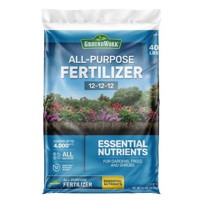 GroundWork 40 lb. 4,000 sq. ft. 12-12-12 All-Purpose Fertilizer