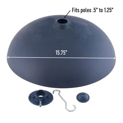Image showing  2-Way Plastic Squirrel Baffle, 15-3/4 in.