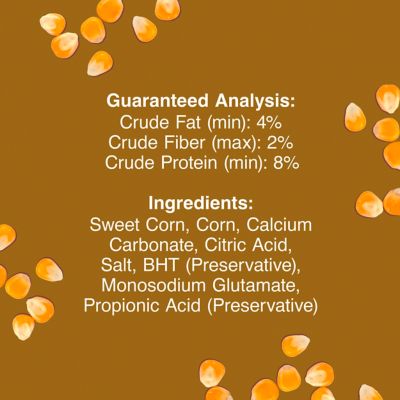 Image showing  Sweet Corn Log Squirrel Food, 32 oz.