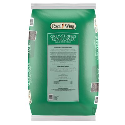Image showing  Grey-Striped Sunflower Wild Bird Food, 20 lb.