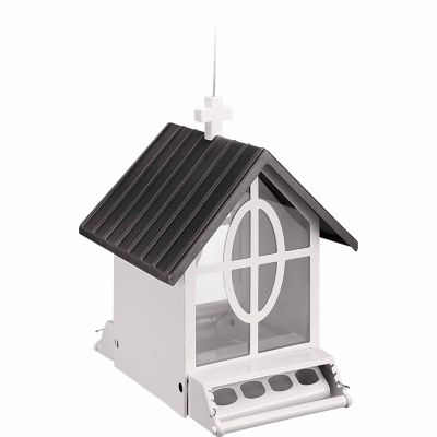 Image showing  6 lb. Metal Squirrel-Resistant Church Bird Feeder