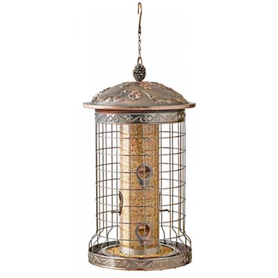 Royal Wing? Wire Round Leaf Feeder, Squirrel Proof | Divaloo