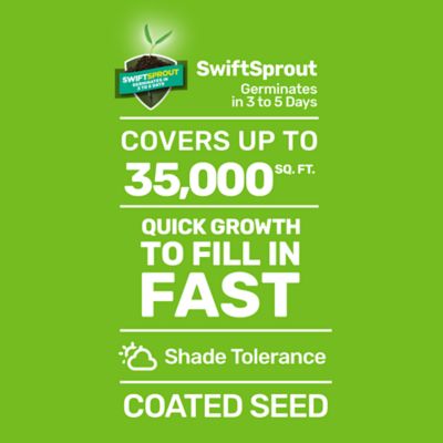 Image showing  50 lb. 35,000 sq. ft. Fast Lawn Grass Seed Mixture