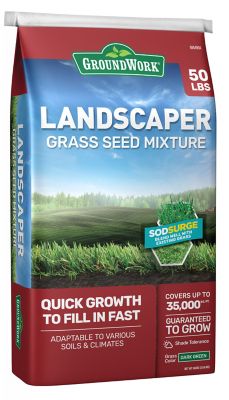 GroundWork 50 lb. Landscaper Mix Grass Seed, North