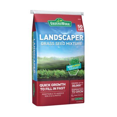 GroundWork 50 lb. 35,000 sq. ft. Landscapers Mix Grass Seed, North