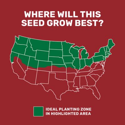 Image showing  50 lb. 35,000 sq. ft. Landscapers Mix Grass Seed, North