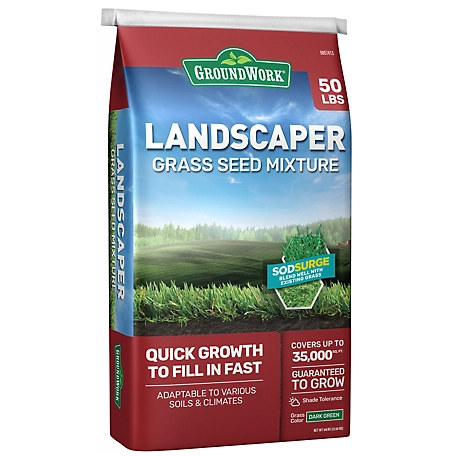 GroundWork 50 lb. Landscaper Mix Grass Seed, South