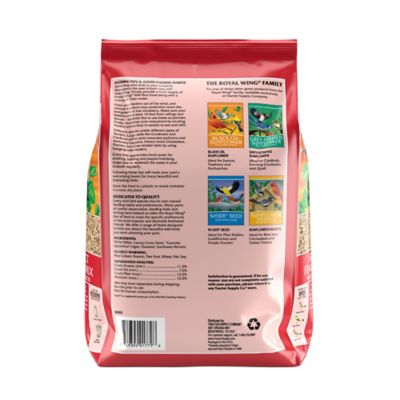 royal wing select finch mix wild bird food 10 lb at tractor supply co