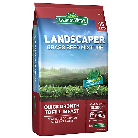 GroundWork 15 lb. Landscapers Mix Grass Seed, North