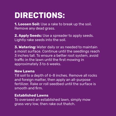 Image showing 6 th GroundWork 25 lb. 43,560 sq. ft. All-Purpose Forage Grass Seed, North