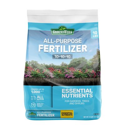 GroundWork 10 lb. 1,000 sq. ft. 10-10-10 All-Purpose Fertilizer