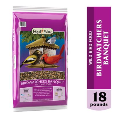 Royal Wing Birdwatchers Banquet Wild Bird Food, 18 lb.