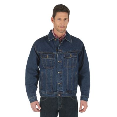 Carhartt Men's Relaxed Fit Denim Sherpa-Lined Jacket at Tractor