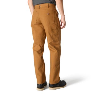 Image showing  Men's Loose Fit High-Rise Washed Duck Work Dungaree Pants