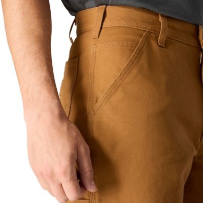 Image showing  Men's Loose Fit High-Rise Washed Duck Work Dungaree Pants