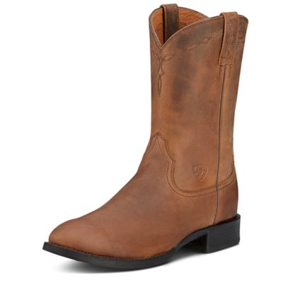 Ariat Men's Heritage Roper Western Boots, Brown