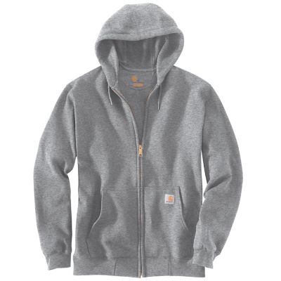 Image showing 1 th Carhartt Men's Midweight Hooded Zip-Front Sweatshirt