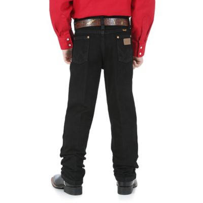 Image showing  Boys' Original Fit High-Rise Cowboy Cut Jeans, 13MWBSW