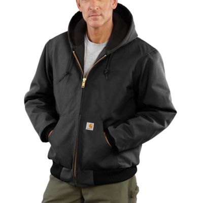 Carhartt Men's Quilted Flannel-Lined Duck Active Jacket, J140 at Tractor  Supply Co.