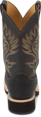 Image showing 5 th Justin Men's Paluxy Westerner Tekno Crepe Boots, Brown/Black, 11 in.