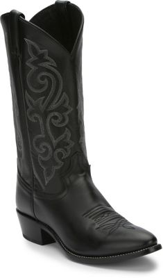 Image showing 0 th Justin Boot Classic Western Back Calf Boots