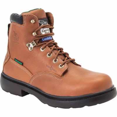 Georgia Boot Men's 6 in. Farm and Ranch Comfort Core Waterproof Boots
