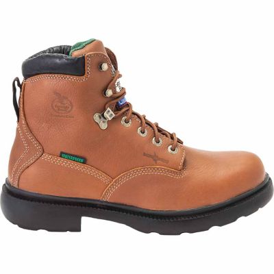 Image showing 6 th Georgia Boot Men's Farm and Ranch Comfort Core Round Toe Waterproof Boots, 6 in.