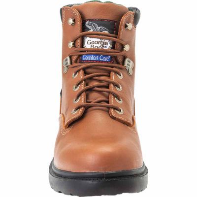 Image showing 3 th Georgia Boot Men's Farm and Ranch Comfort Core Round Toe Waterproof Boots, 6 in.