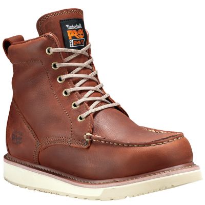 Timberland PRO Men's Wedge Moc Soft Toe Work Boots, 6 in.