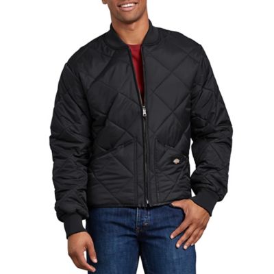 Dickies Men's Diamond Quilted Nylon Jacket Great fall / spring jacket