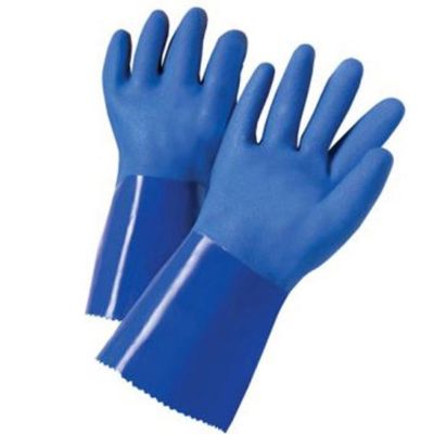 plastic coated gloves