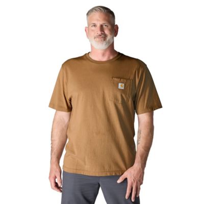 Carhartt Men's Iconic K87 Loose Fit Heavyweight Short-Sleeve Pocket T-Shirt